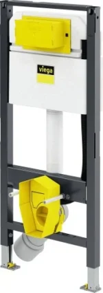Potinkinis WC komplektas Viega Prevista Dry be mygtuko ir WC puodu Ravak Chrome AquaSpin su dangčiu - Image 2