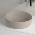 Vonios praustuvas Villeroy&Boch Antao 40x39.5cm Ceramic Plus danga Almond 4A7240AM - Image 3