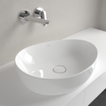 Vonios praustuvas Villeroy&Boch Antao 51x40cm su dugno vožtuvu 4A7351R1 - Image 4