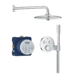 Potinkinis termostatinis dušo sistemos komplektas GROHE SmartControl Euphoria 260