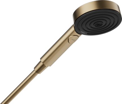 Rankinė dušo galva HANSGROHE Pulsify Select S 105, 3 srovių, Relaxation EcoSmart, spalva - šlifuotos bronzos (brushed bronze)
