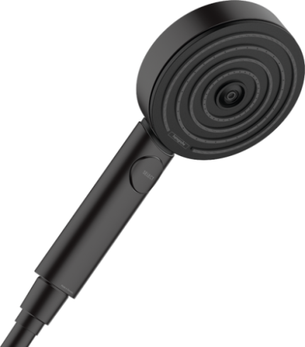 Rankinė dušo galva HANSGROHE Pulsify Select S 105, 3 srovių, Relaxation EcoSmart, spalva - juoda matinė (matt black)