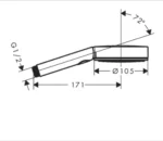 Dušo galva Hansgrohe Pulsify Select S 105 Relaxation EcoSmart, 3 srovių - Image 2