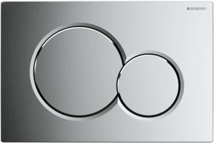 Vandens nuleidimo mygtukas Geberit Sigma01 Round, chromas