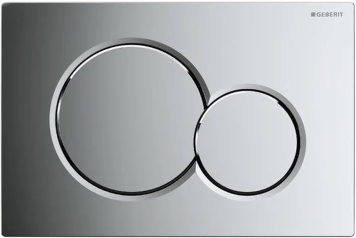 Vandens nuleidimo mygtukas Geberit Sigma01 Round, chromas