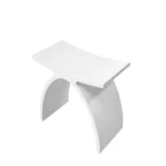Vonios ir dušo kėdutė–staliukas Solid Surface Balneo LAVO - Image 5