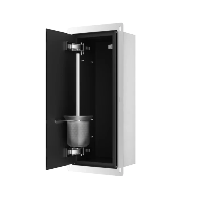 Įleidžiamas į sieną WC šepečio laikiklis Balneo WALL BOX BRUSH S - Image 9