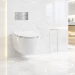 Paslėptas WC šepečio laikiklis sienoje Balneo WALL BOX BRUSH S TILES klijuojama plytelė - Image 3