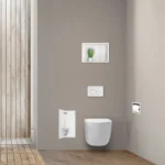 Įleidžiamas į sieną WC šepečio laikiklis Balneo WALL BOX BRUSH S - Image 4