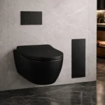 Įleidžiamas į sieną WC šepečio laikiklis Balneo WALL BOX BRUSH S - Image 2