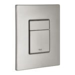 wc mygtukas grohe nerudijancio plieno stainless steel